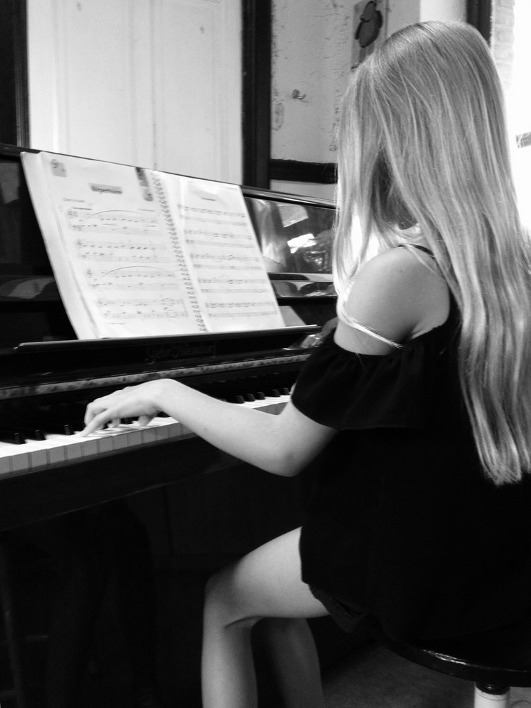 Cours de piano, à Ans